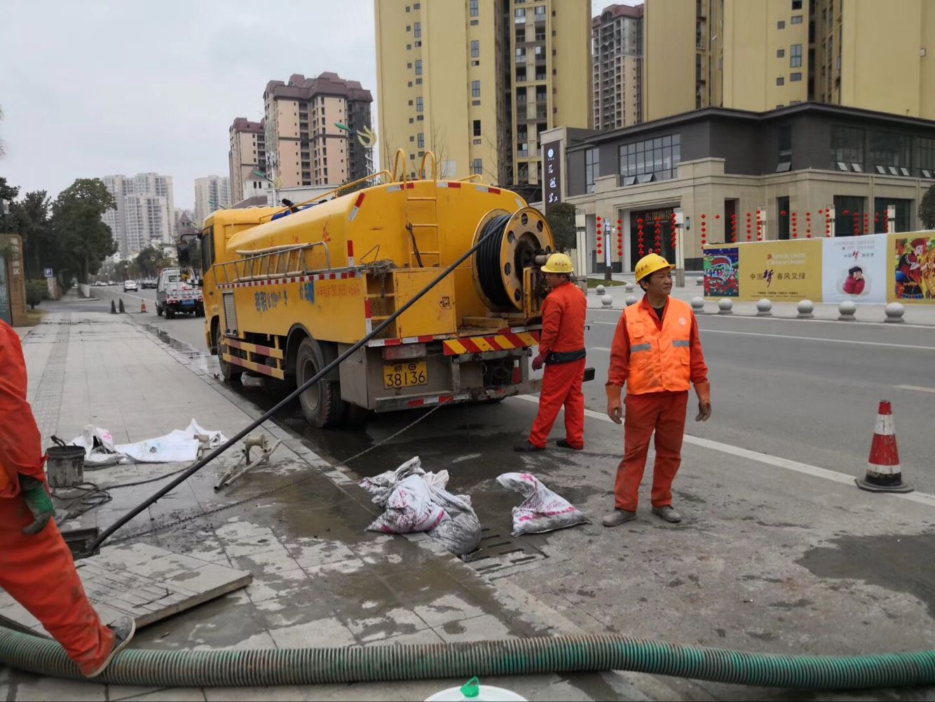 阜康排污管道清淤-管道清洗